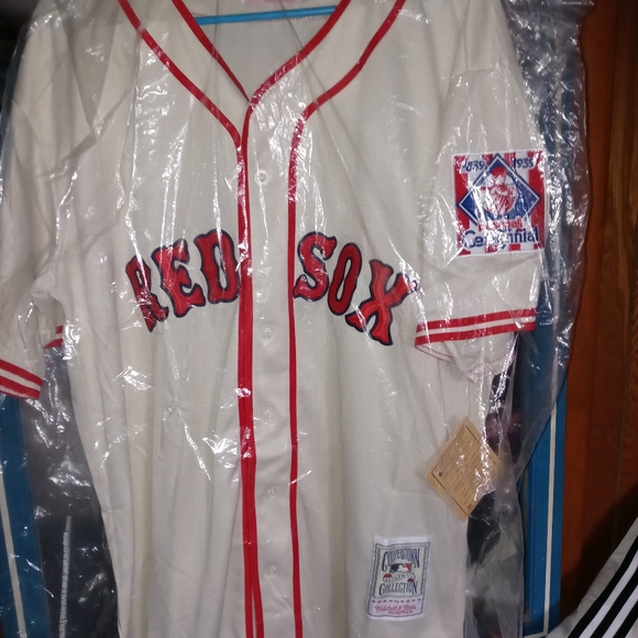 Mitchell & Ness Other - #9 TED Williams old classic jersey cream (xl)  most have.new Never Use red sox